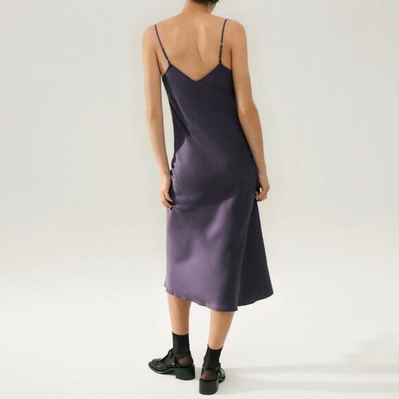 Silk Laundry Slip Dress - XXS - NWT - Picture 2 of 2